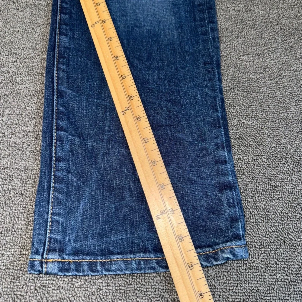Buffalo David Bitton Driven Relaxed Straight Leg Jeans Mens 31x30 Dark Wash Blue